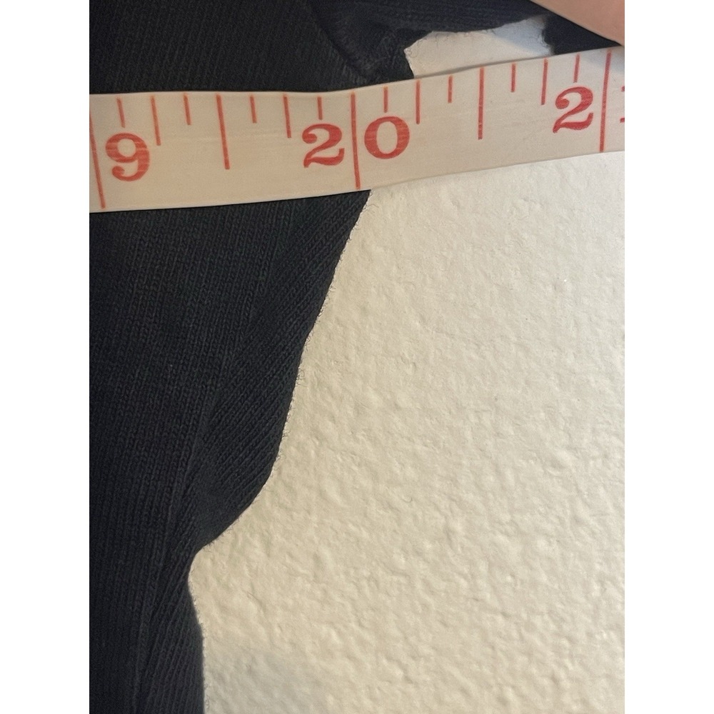 FRANK & EILEEN Theo Perfect Tee Black Raw Hem 100% Cotton M - Picture 11 of 13